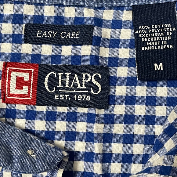 Men’s buttoned down plaid shirt - Picture 2 of 4